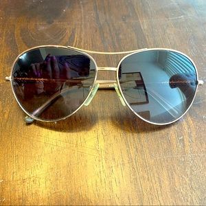 Burberry Aviator sunglasses with case